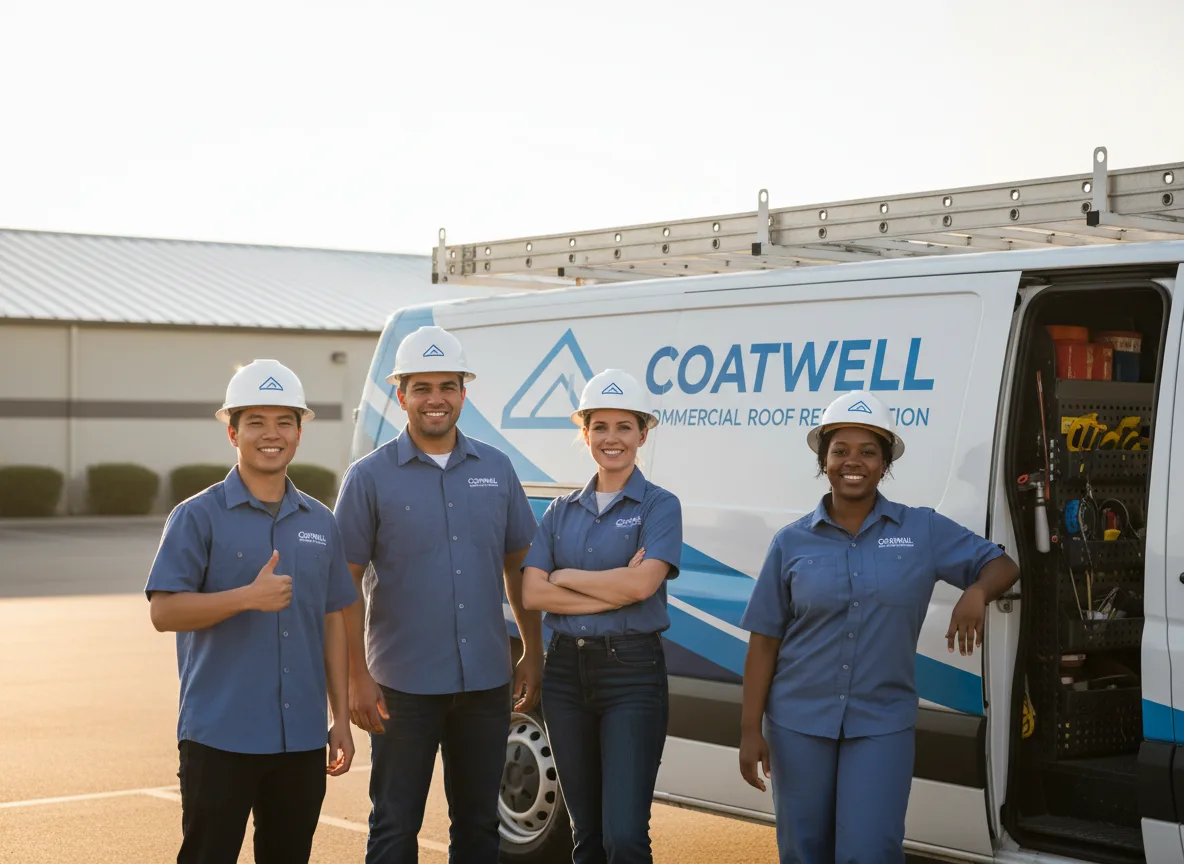 Commercial roof coating company in Perkins, GA